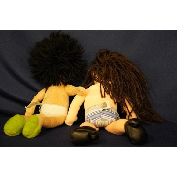 TY Beanie Bopper Spunky Sammy and Fancy Nancy JAKKS Yarn Hair Dolls -NO STAINS - Picture 2 of 4